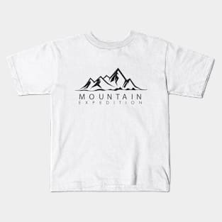 Mountain expedition adventure Kids T-Shirt